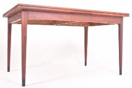 DANISH MODERN DESIGN - MID CENTURY TEAK EXTENDING DINING TABLE