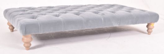 ROSE & GREY - LARGE BUTTONED CASPER OTTOMAN