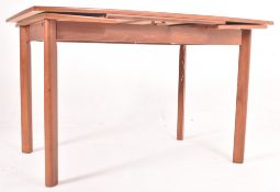 DANISH MODERN DESIGN - MID CENTURY TEAK EXTENDING DINING TABLE