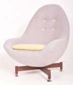 GREAVES & THOMAS - SWIVEL EGG CHAIR / LOUNGE CHAIR