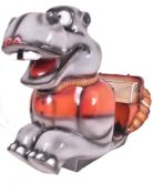 VINTAGE FUNFAIR JUVENILE ARCADE GAME RIDEABLE HIPPO