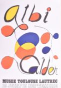 AFTER ALEXANDER CALDER - ALBI - 2014 EXHIBITION POSTER