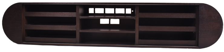 LARGE CONTEMPORARY CUSTOM-MADE MEDIA CENTRE