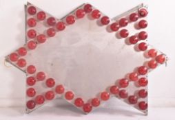 VINTAGE FAIRGROUND GEOMETRIC LIGHT PANEL