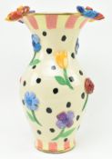 MARY ROSE YOUNG - STUDIO POTTERY BALUSTER FLOWER VASE
