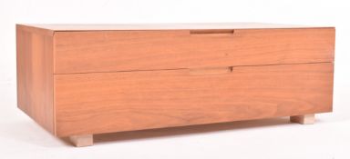 VINTAGE LOW TEAK CHEST OF DRAWERS