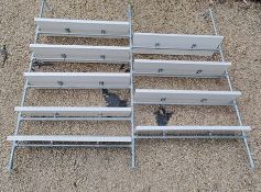 LARGE CONTEMPORARY INDUSTRIAL SHELVING SYSTEM