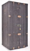 EARLY 20TH CENTURY TRAVEL TRUNK / CARGO WARDROBE