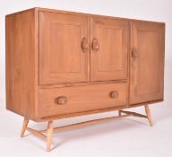 ERCOL - MODEL 467 - MID CENTURY BEECH & ELM SIDEBOARD