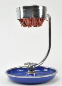 THE MATCHHOG - VINTAGE 1970S CHROME PULLMATCH ASHTRAY