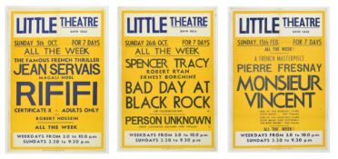 LITTLE THEATRE, BATH - THREE VINTAGE 1970S POSTER