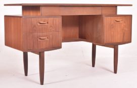 G-PLAN DANISH DESIGN - MID CENTURY TEAK FLOATING TOP DRESSER DESK