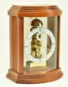 KIENINGER - VINTAGE GERMAN 24 HOUR SKELETON MANTEL CLOCK