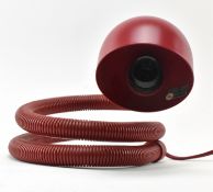 MID CENTURY ITALIAN SNAKE GOOSENECK TABLE LAMP