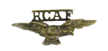 SECOND WORLD WAR ROYAL CANADIAN AIR FORCE PATH FINDERS BADGE