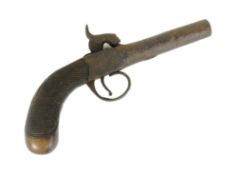 18TH CENTURY PERCUSSION CAP PISTOL