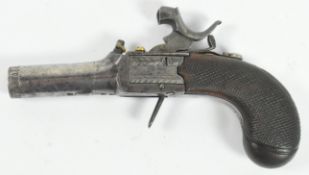 19TH CENTURY HETHERINGTON MADE PERCUSSION CAP PISTOL