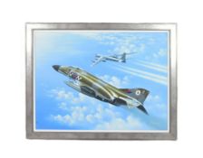 JOINING THE 10 BEAR CLUB - OIL ON CANVAS NEIL HIPKISS PAINTING