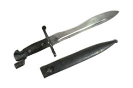 WWII SECOND WORLD WAR SPANISH M1941 BOLO RIFLE BAYONET