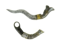 TWO 19TH CENTURY INDONESIAN DAGGERS