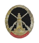 WWII SECOND WORLD WAR GERMAN THIRD REICH SHOOTING AWARD BADGE