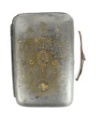 WWI FIRST WORLD WAR TURKISH OFFICERS CIGARETTE CASE