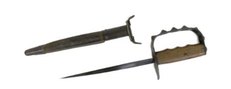 WWI FIRST WORLD WAR UNITED STATES TRENCH KNIFE