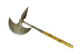 EARLY 20TH CENTURY SUDANESE MAHDIST AXE