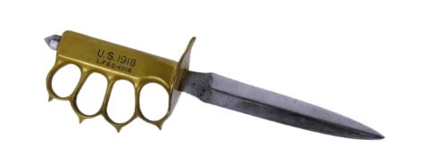 WWI FIRST WORLD WAR US UNITED STATES TRENCH FIGHTING KNIFE