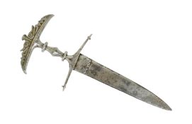 18TH CENTURY NORTH INDIAN MUGHAL EMPIRE PUNCH DAGGER