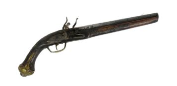 19TH CENTURY FLINTLOCK PISTOL