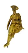ARGYLL & SUTHERLAND HIGHLANDERS GILT BRONZE FIGURINE