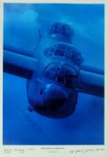 DAMBUSTERS - 'INCOMING THREAT II' - AUTOGRAPHED PRINT