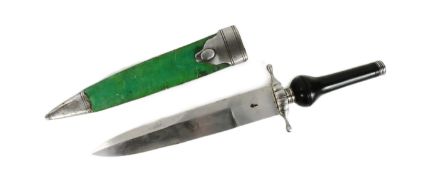 LATE 18TH CENTURY FRENCH HUNTING PLUG BAYONET.