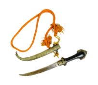 EARLY 20TH CENTURY MOROCCAN KOUMMYA DAGGER