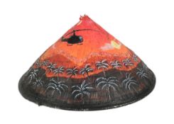 VIETNAM WAR INTEREST BAMBOO CONICAL HAT