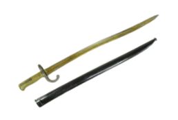 19TH CENTURY FRENCH CHASSEPOT RIFLE BAYONET