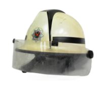 CROMWELL MADE SOUTH WALES FIRE BRIGADE FIRE FIGHTING HELMET
