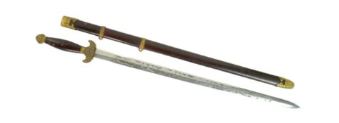 VINTAGE REPRODUCTION CHINESE WARRIOR SWORD