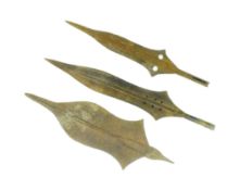 COLLECTION OF VINTAGE AFRICAN SPEAR HEADS