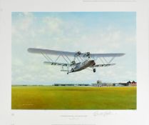 GERALD COULSON - 'CROYDON DEPARTURE - THE GOLDEN YEARS' PRINT