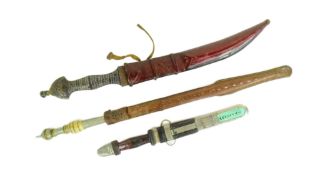 COLLECTION OF X3 NORTH AFRICAN DAGGERS