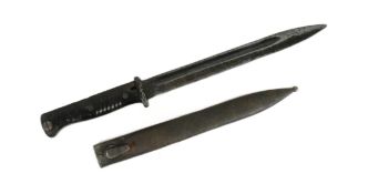 WWII SECOND WORLD WAR GERMAN LATVIAN WAFFEN SS BAYONET