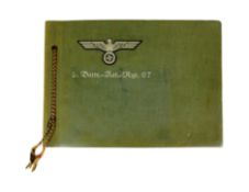 WWII SECOND WORLD WAR GERMAN PHOTO ALBUM