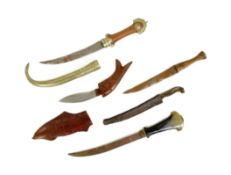 COLLECTION OF X4 ETHNIC DAGGERS