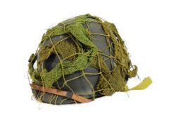 WWII SECOND WORLD WAR US PARATROOPER HELMET - 101ST DIVISION