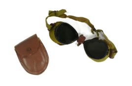 WWII SECOND WORLD WAR US AIR FORCE GOGGLES