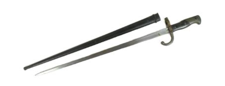 19TH CENTURY FRENCH ME-1874 GRAS RIFLE BAYONET