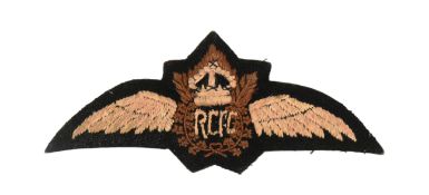 WWI FIRST WORLD WAR ROYAL CANADIAN FLYING CORPS WINGS