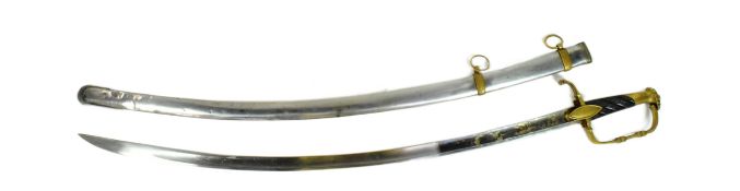 EARLY 19TH CENTURY FRENCH CUIRASSIER SWORD